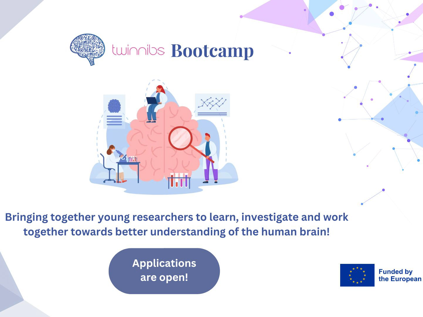 Bootcamp call for mentors and topics